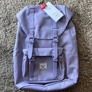 Light purple herschel backpack